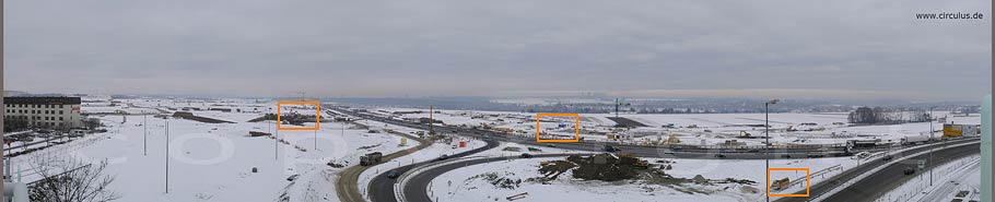 Gesamtansicht des Panoramafotos