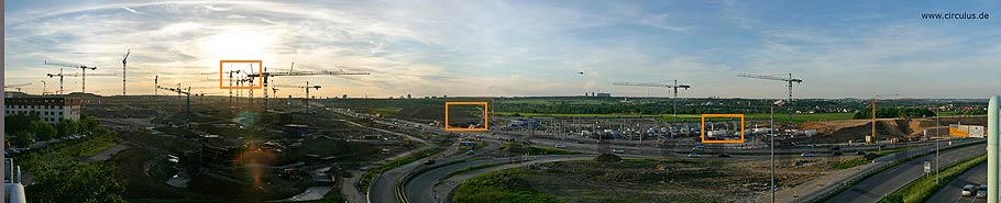 Gesamtansicht des Panoramafotos