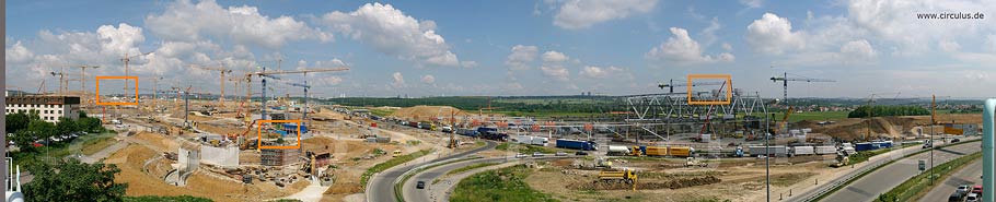 Gesamtansicht des Panoramafotos