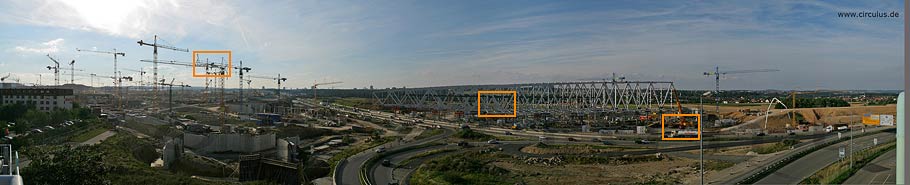 Gesamtansicht des Panoramafotos