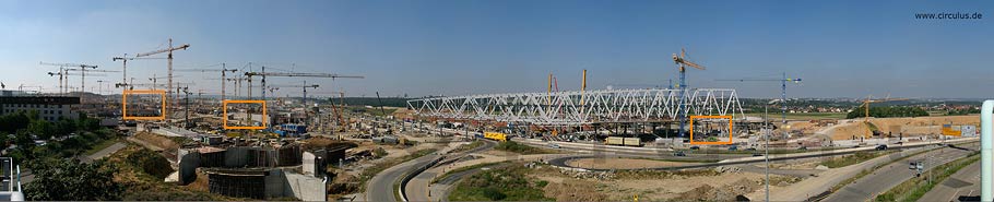 Gesamtansicht des Panoramafotos