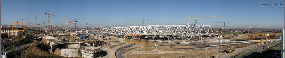 Gesamtansicht des Panoramafotos