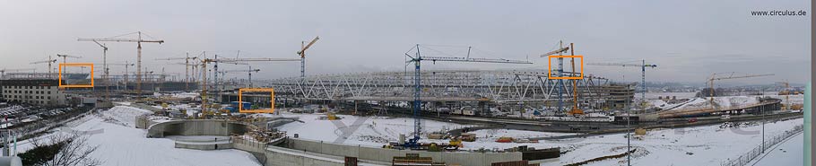 Gesamtansicht des Panoramafotos