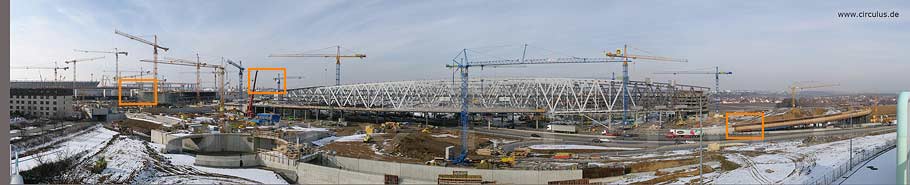 Gesamtansicht des Panoramafotos