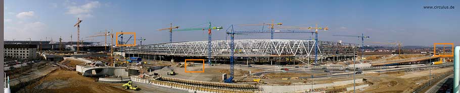 Gesamtansicht des Panoramafotos