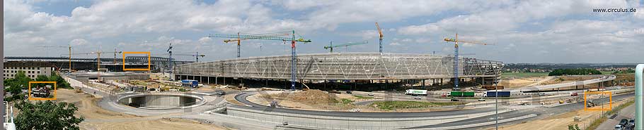 Gesamtansicht des Panoramafotos