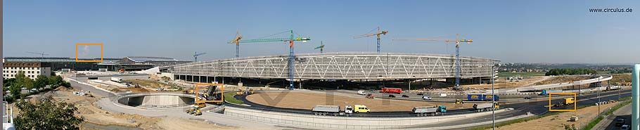 Gesamtansicht des Panoramafotos