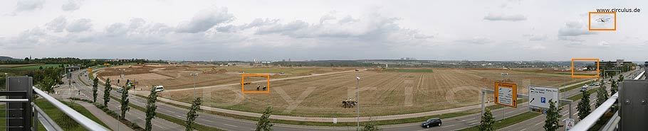 Gesamtansicht des Panoramafotos