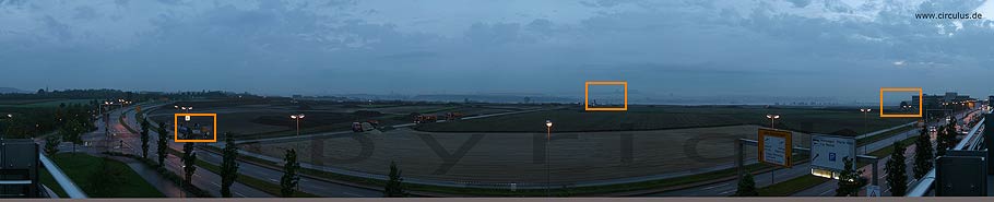 Gesamtansicht des Panoramafotos