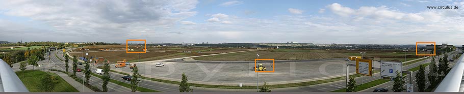 Gesamtansicht des Panoramafotos