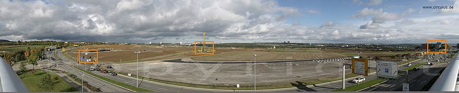 Gesamtansicht des Panoramafotos