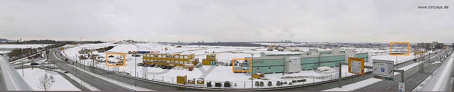 Gesamtansicht des Panoramafotos