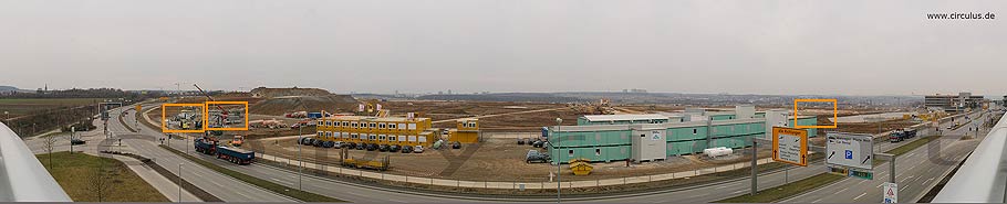 Gesamtansicht des Panoramafotos