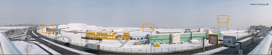 Gesamtansicht des Panoramafotos