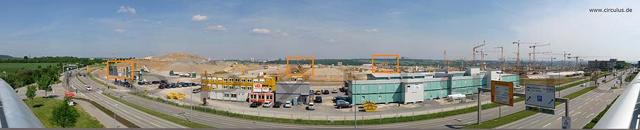 Gesamtansicht des Panoramafotos