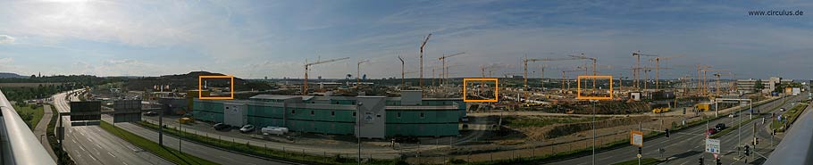 Gesamtansicht des Panoramafotos