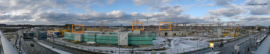 Gesamtansicht des Panoramafotos